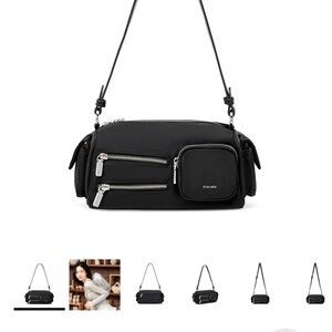 Pixie Mood Black Crossbody Bag